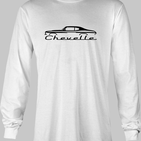 Chevrolet Chevelle Retro Long Sleeve T-Shirt - chevy camaro ss rs - Picture 3 of 5